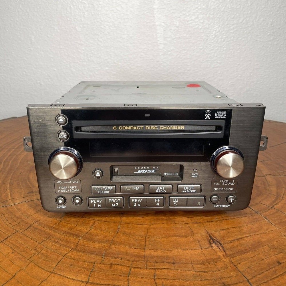 02 03 04 Acura RL Audio Radio AM FM 6 Disc Changer NAVIGATION Player BOSE OEM Bo